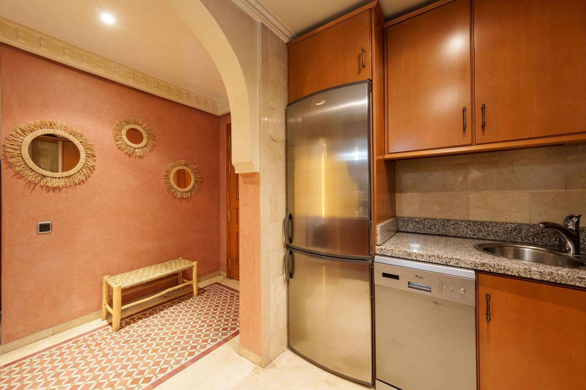 Appartement Chic Gueliz Plaza Avec Vue Marrakesh Luaran gambar