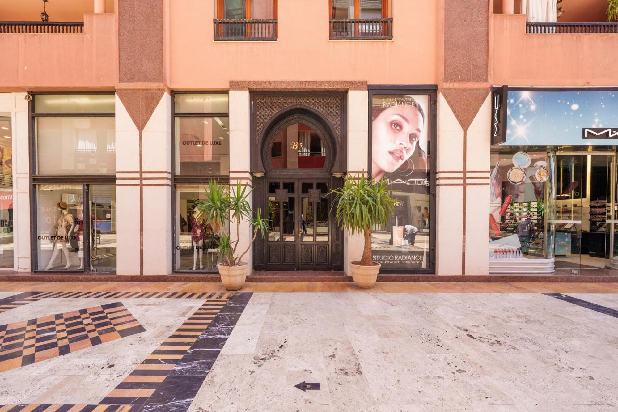 Appartement Chic Gueliz Plaza Avec Vue Marrakesh Luaran gambar