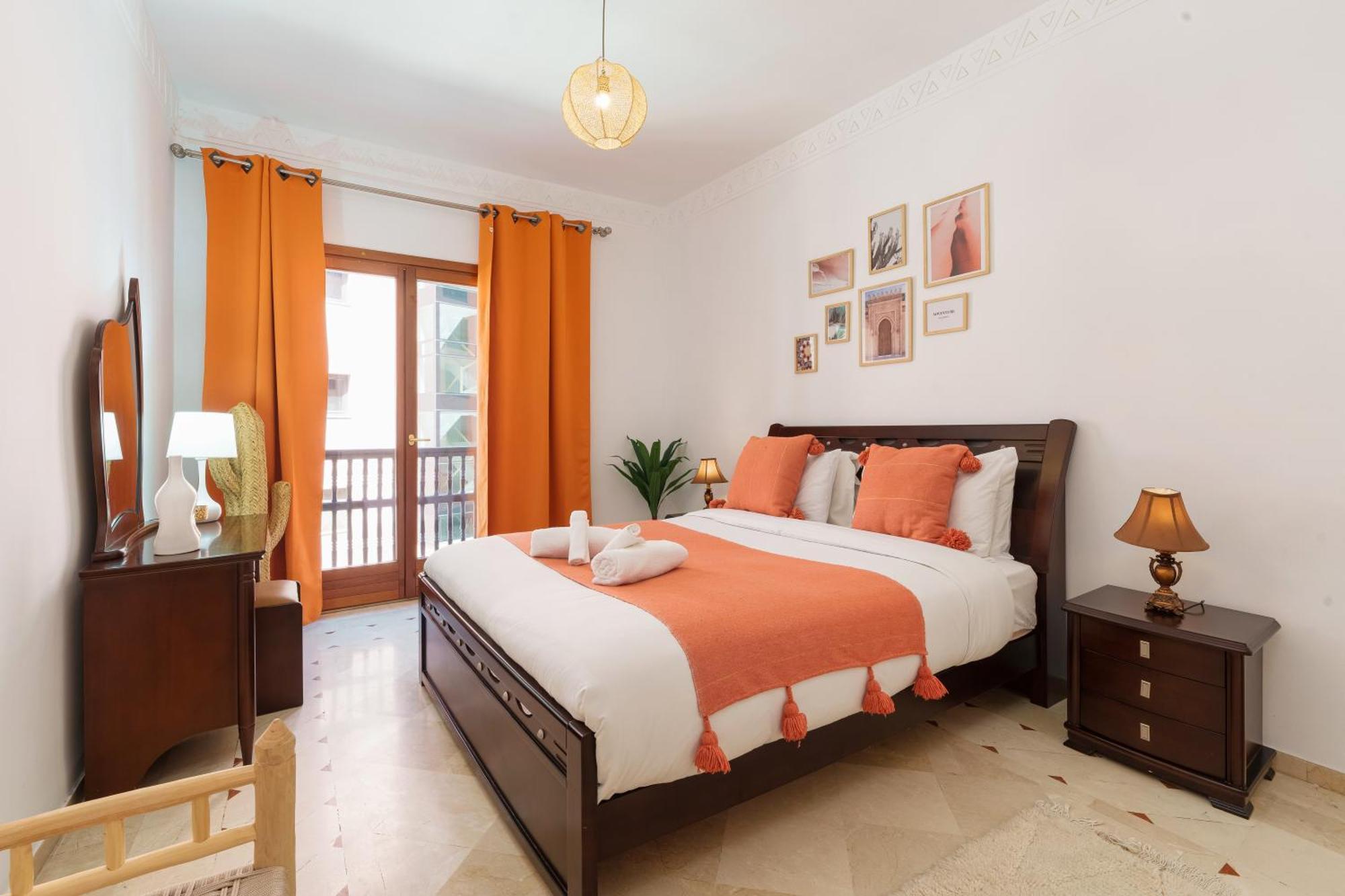 Appartement Chic Gueliz Plaza Avec Vue Marrakesh Luaran gambar